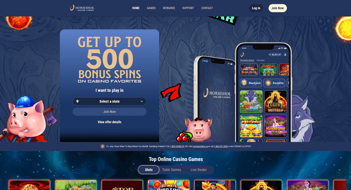 horseshoe mobile casino